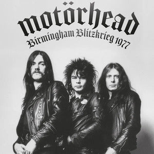 Motörhead: Birmingham Blitzkrieg 1977 (Red W/ Black Splatter Vinyl) - Vinyl