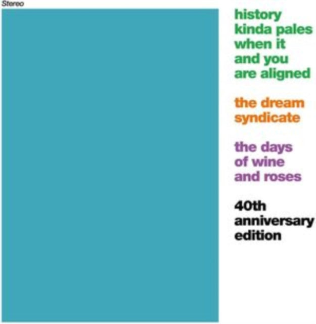 Dream Syndicate: The Days Of Wine And Roses (Expanded Edition) - CD