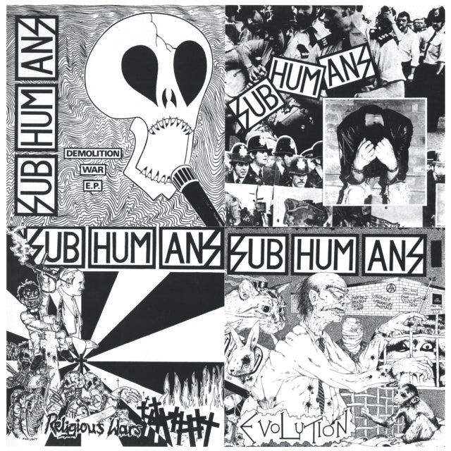 Subhumans: Ep-Lp (Red Vinyl) - Vinyl