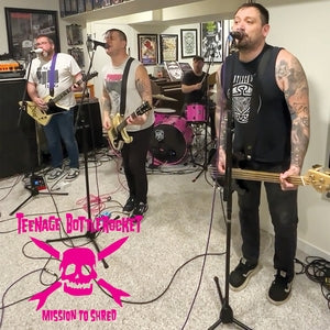 Teenage Bottlerocket: Mission To Shred (Neon Pink Vinyl) - Vinyl