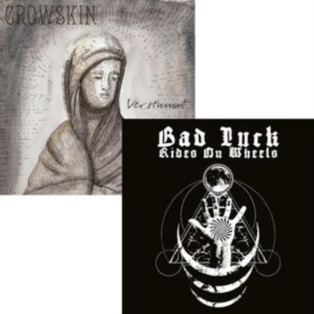 Crowskin/Bad Luck Rides on Wheels: Verstummt - Vinyl