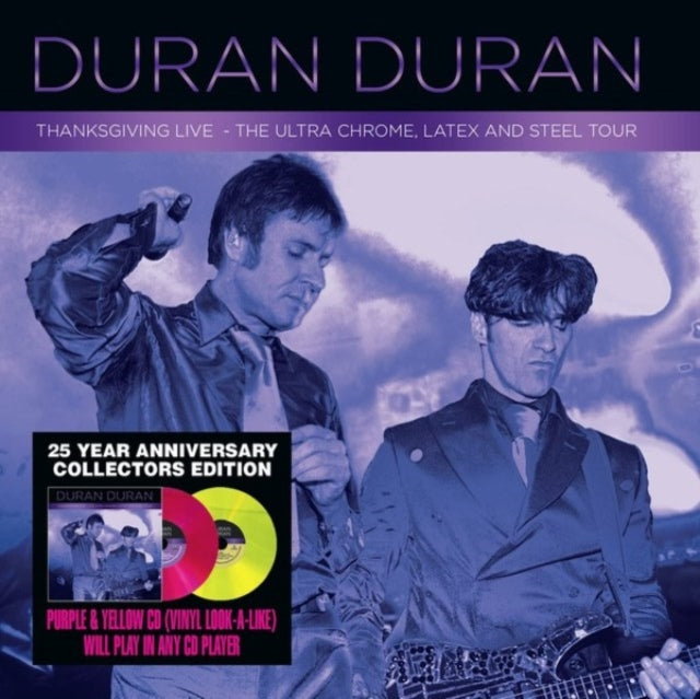 Duran Duran: The Ultra Chrome. Latex & Steel Tour (2023 Edition) (Purple/Yellow Cd) - CD