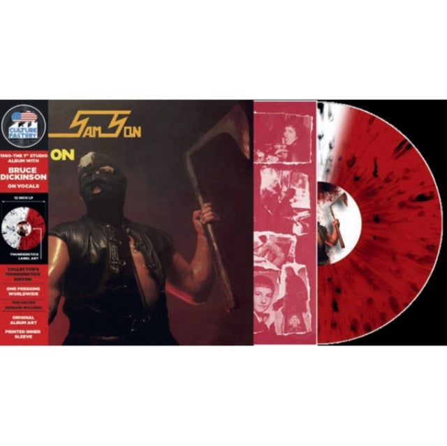 Samson: Head On (Red/Clear Splatter Effect Vinyl) - Vinyl