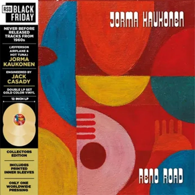 Jorma Kaukonen & Jack Casady: Reno Road - Bf 2024 (Gold Vinyl) - Vinyl
