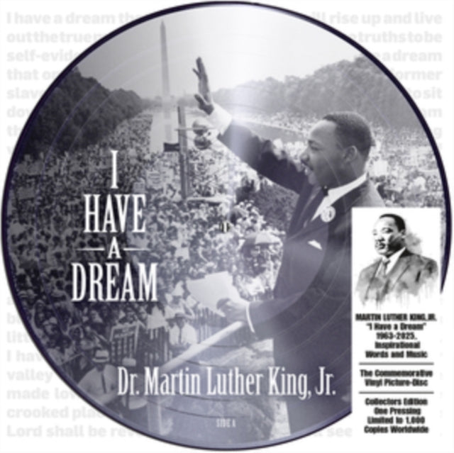 Martin Luther King: I Had A Dream (Picture Disc) - Vinyl