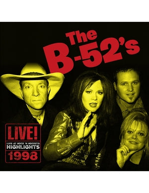 The B-52's: Live At Rock N Rockets - Highlights (Liquid Yellow Vinyl) - Vinyl