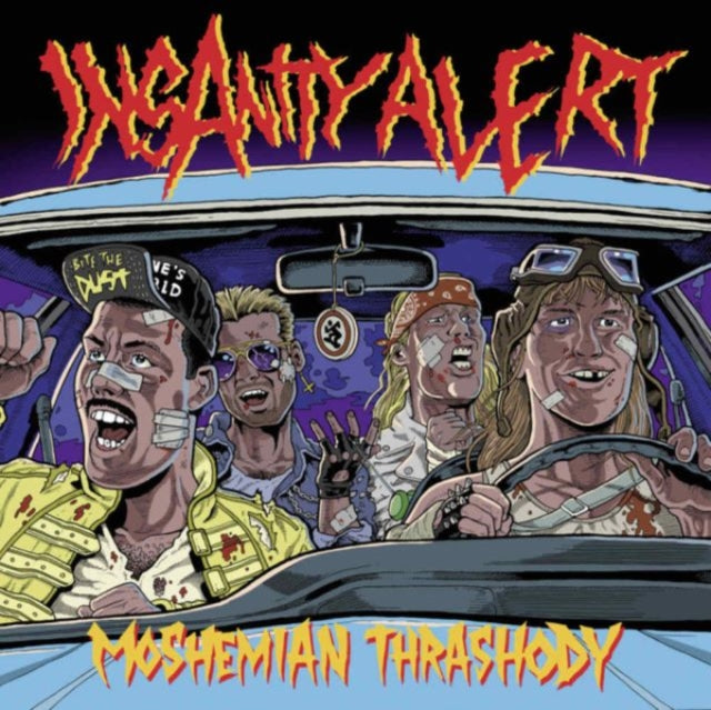 Insanity Alert: Moshemian Thrashody EP (Splatter Vinyl) - Vinyl
