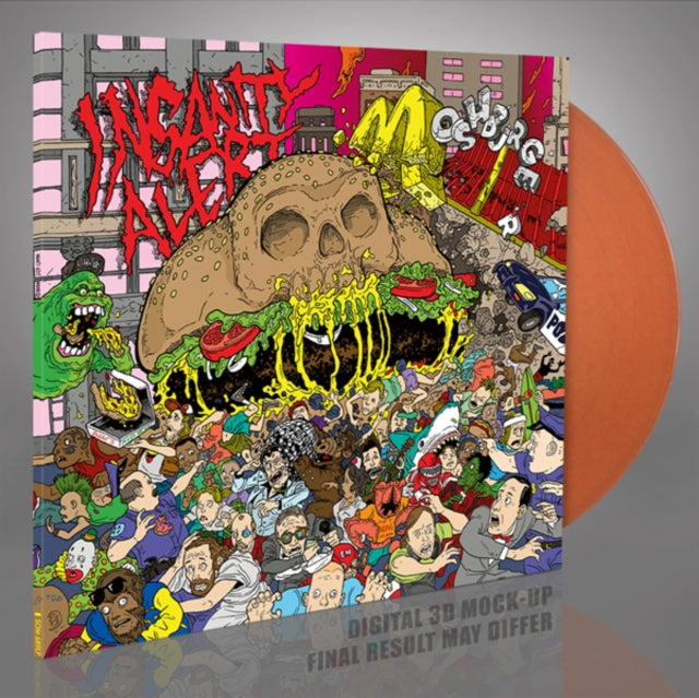 Insanity Alert: Moshburger (Transparent Orange Vinyl) - Vinyl