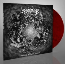 Necrofier: Prophecies Of Eternal Darkness (Transparent Red/Black Marbled Vinyl) - Vinyl