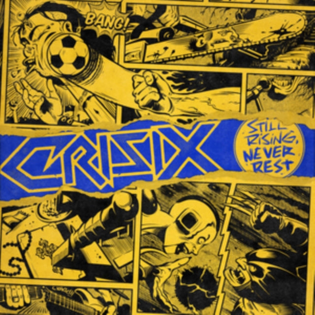 Crisix: Still Rising... Never Rest (Yellow Flame Vinyl) - Vinyl