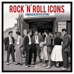 Various Artists: Rock N Roll Icons: A Musical Revolution (Neon Pink Marble Vinyl) - Vinyl