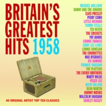 Various Artists: Britains Greatest Hits 1958 - CD