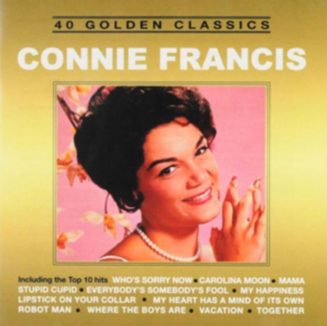 Connie Francis: 40 Golden Classics - CD