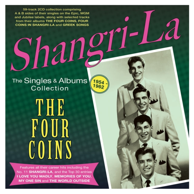 The Four Coins: Shangri-La - The Singles & Albums Collection 1954-62 - CD