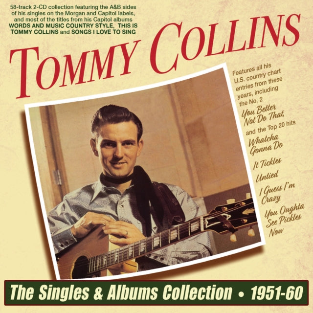 Tommy Collins: The Singles & Albums Collection 1951-60 - CD