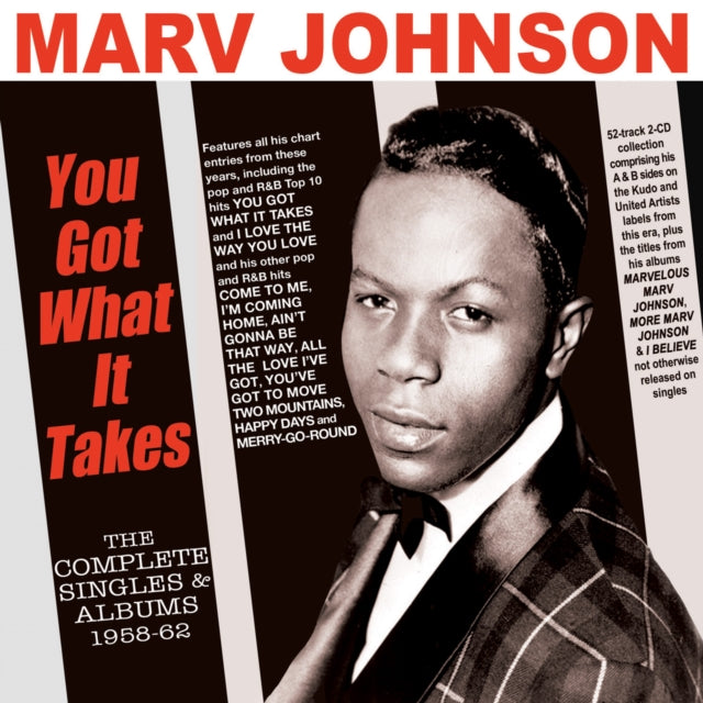 Marv Johnson: You Got What It Takes - The Complete Singles & Albums 1958-62 - CD