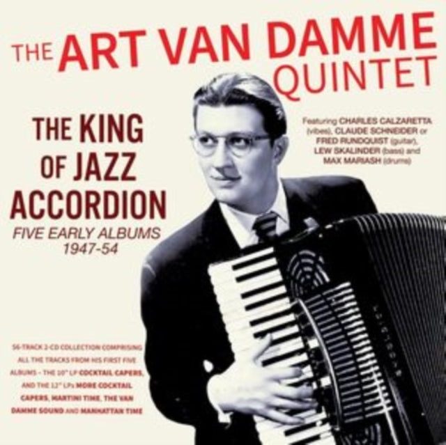 The Art Van Damme Quintet: The King Of Jazz Accordion - Five Early Albums 1947-54 - CD