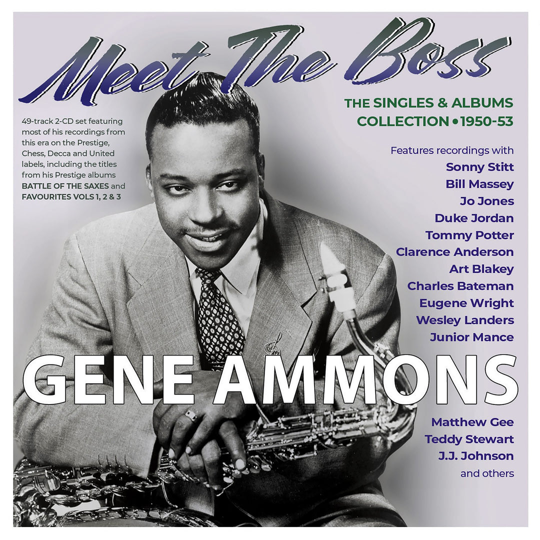 Gene Ammons: Meet The Boss - The Singles & Albums Collection 1950-53 - CD
