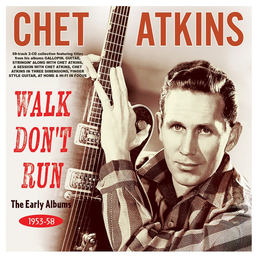 Chet Atkins: Walk Dont Run - The Early Albums 1953-58 - CD