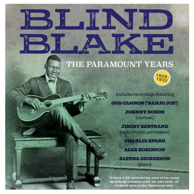 Blind Blake: The Paramount Years 1926-32 - CD