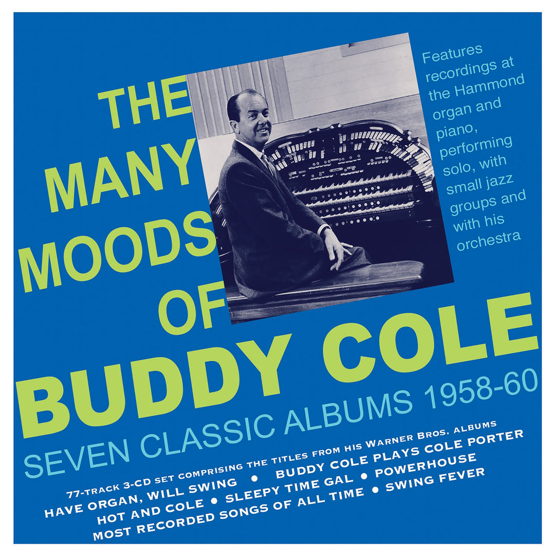 Buddy Cole: The Many Moods Of Buddy Cole - Seven Classic Albums 1958-60 - CD