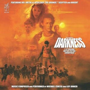Michael Curtis: Leif Jonkers Darkness - Original Soundtrack From Motion Picture (Transparent Purple/Red Splatter Vinyl) - Vinyl