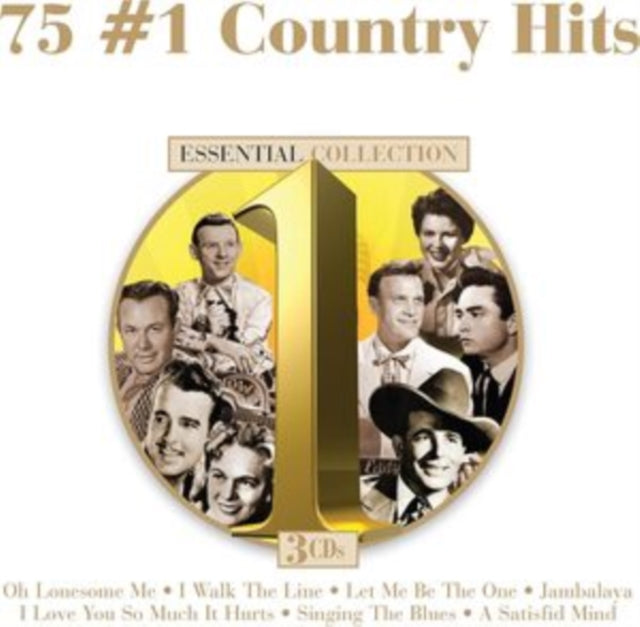 Various Artists: 75 No.1 Country Hits - CD