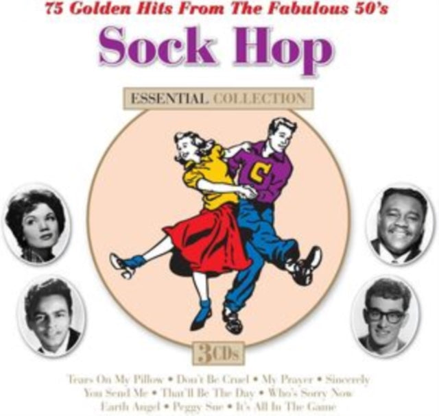 Various Artists: Sock Hop - 75 Golden Hits From The Fabulous 50S - CD