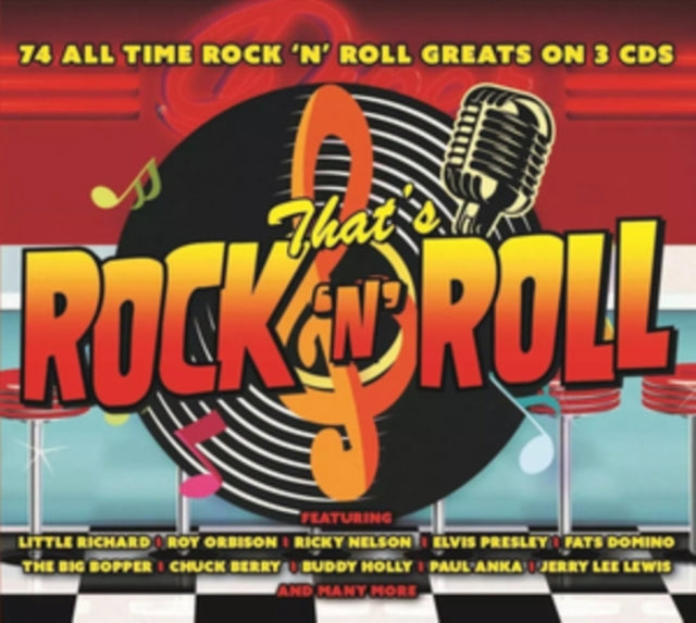 Various Artists: Thats Rock N Roll: 74 All Time Rock N Roll Greats - CD