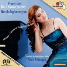 Arghamanyan/rundfunkso Berlin: Piano Concertos 1&2 Hungarian Fantasy - CD