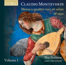 Sixteen / Harry Christophers: Monteverdi: Messa A Quattro Voci Et Salmi - CD