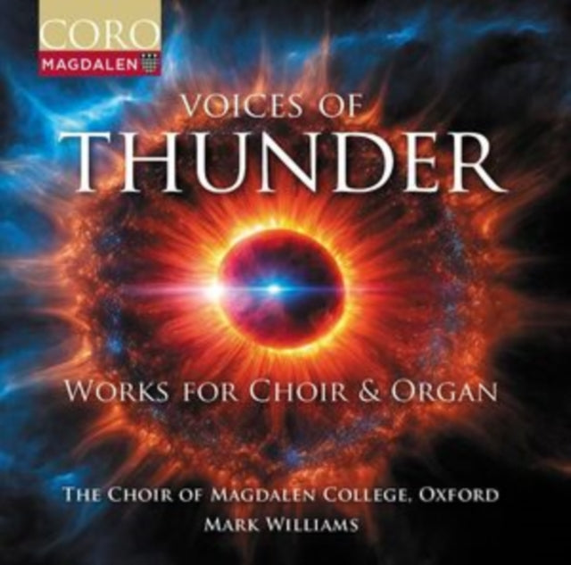 The Choir Of Magdalen College Oxford / Mark Williams: Voices Of Thunder - CD