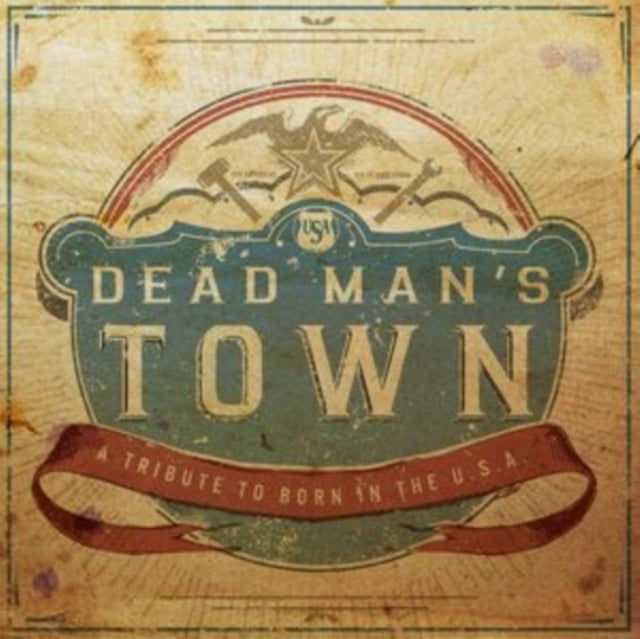 Various Artists: Dead Mans Town: A Tribute To Born In The U.S.A (Red/White/Blue Vinyl) - Vinyl