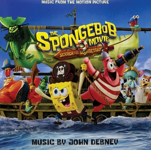 John Debney: The Spongebob Movie: Search For Squarepants (Ocean Blue Vinyl) - Vinyl