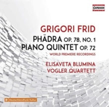 Blumina / Vogler Quartett: Grigori Frid: Phadra Op.78. No. 1 / Piano Quintet Op.72 - CD