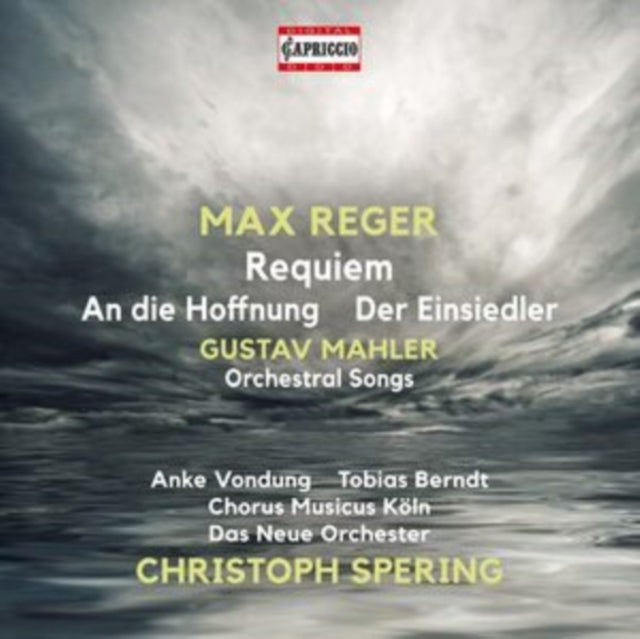 Chorus Musicus Koln / Spering: Max Reger: Requiem / An Die Hoffnung / Der Eisiedler / Gustav Mahler: Orchestral Songs - CD