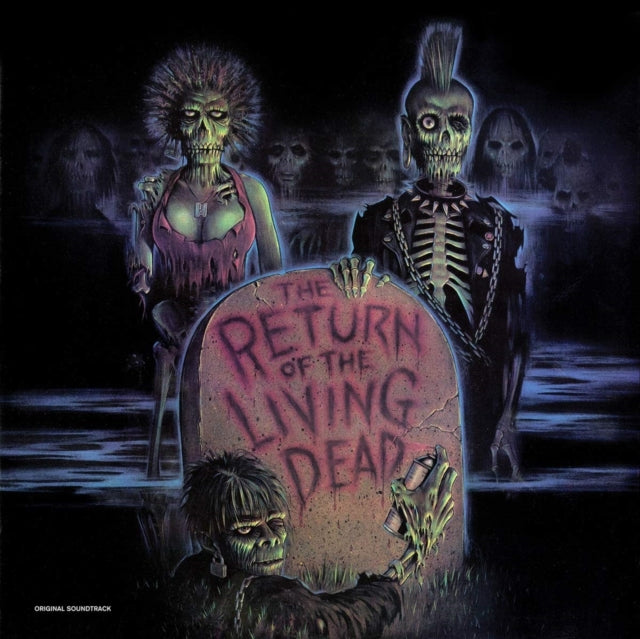 Various Artists: The Return Of The Living Dead - Original Soundtrack (Clear With Blood Red Splatter Vinyl) - Vinyl