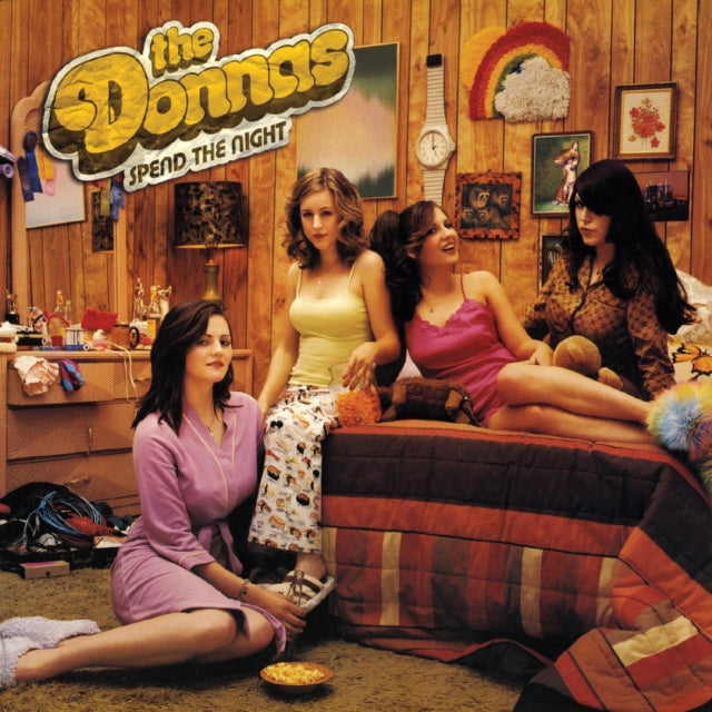 The Donnas: Spend The Night (Clear/Canary/Pink Splatter Vinyl) - Vinyl