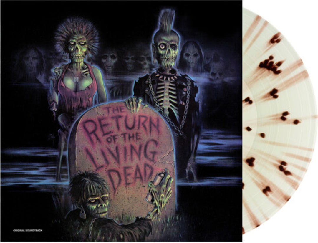 Various Artists: The Return Of The Living Dead - Original Soundtrack (Radioactive Green/Brown Tarman Splatter Vinyl) - Vinyl