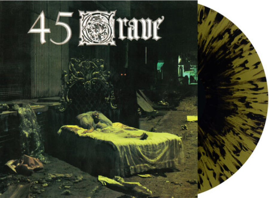 45 Grave: Sleep In Safety (Green/Black Splatter Vinyl) - Vinyl