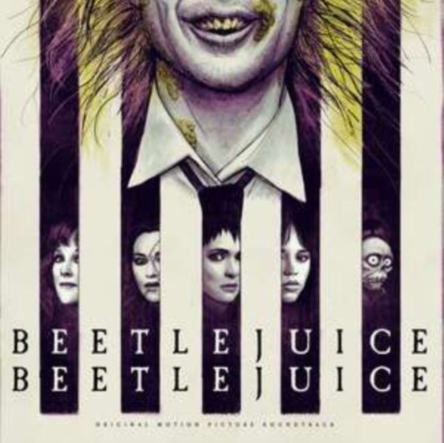 Various Artists: Beetlejuice Beetlejuice - Original Soundtrack (Purple/White/Smoke/Fluorescent Green Vinyl) (Etched D-Side) - Vinyl