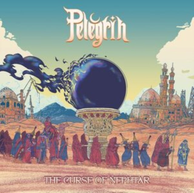 Pelegrin: The Curse Of Nephtar (Sea Blue W/Mustard Yellow. Burgundy & Opaque Black) - Vinyl