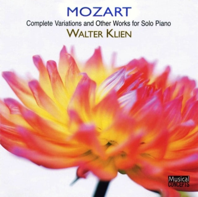 Walter Klien. Pno (first Time On Cd. 2006): Mozart: Complete Variations For Solo Piano - CD