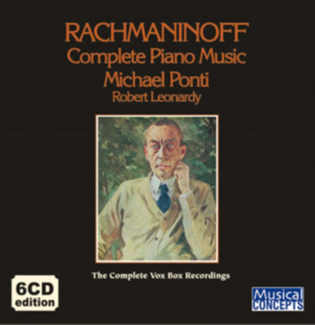Michael Ponti: Rachmaninov: Complete Solo Piano Music - CD