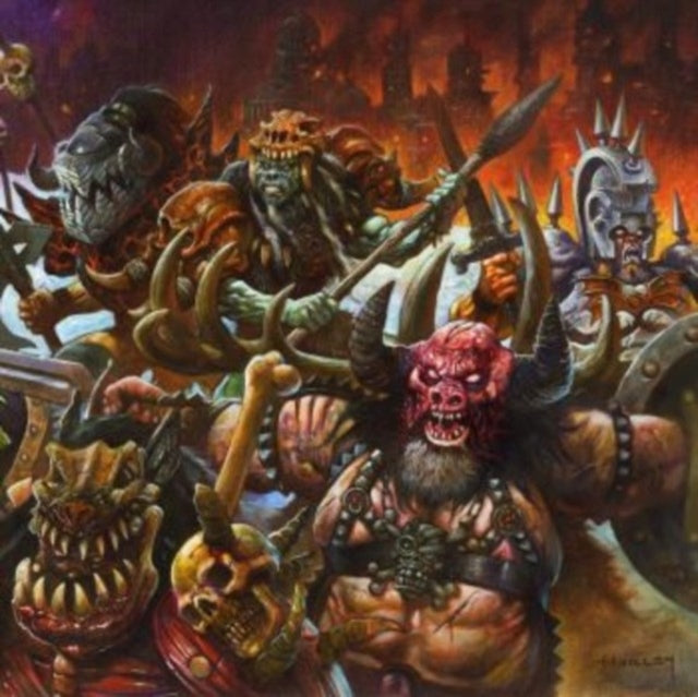 GWAR: The New Dark Ages (Black/Gold Marble Vinyl) - Vinyl