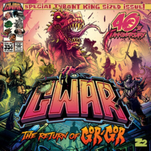 GWAR: The Return Of Gor Gor (Deluxe Edition) (Green Etched Zeotrope Vinyl) (Indie Exclusive) - Vinyl