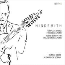 Roman Mints / Kobrin: Paul Hindemith: Complete Works For Violin And Piano - CD