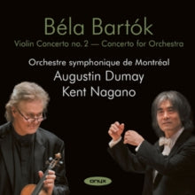 Augustin Dumay Montreal Symphony Orchestra: Bartok / Violin Concerto No.2 - CD