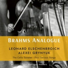 Leonard Elschenbroich / Alexei Grynyuk: Brahms: Cello Sonatas Nos. 1 & 2 / Four Serious Songs - CD
