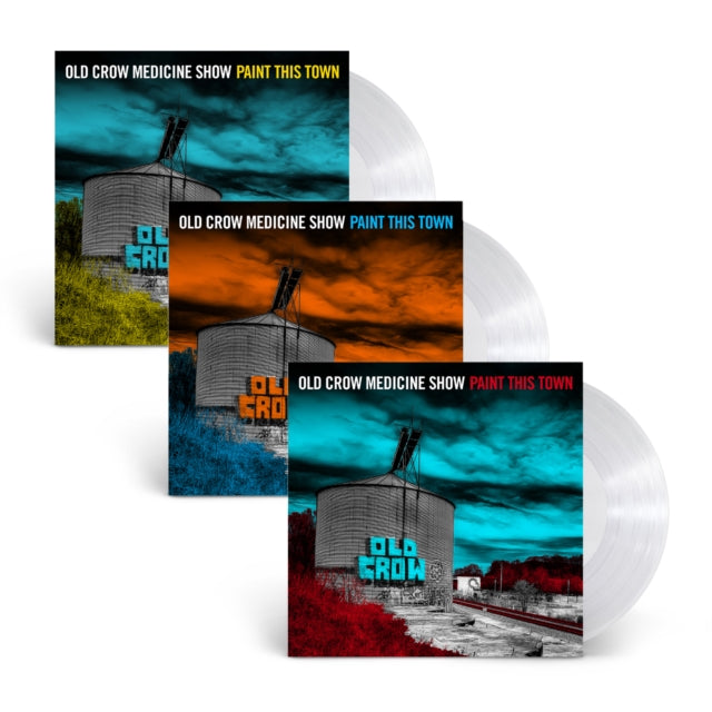Old Crow Medicine Show: Paint This Town (Clear Vinyl / 3 Different Color Covers) (Indies) - Vinyl